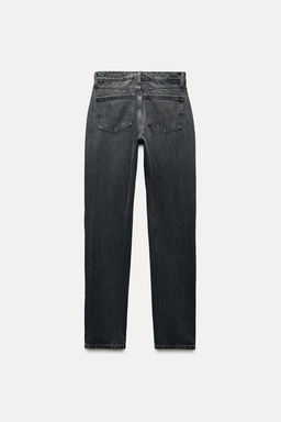 ZW COLLECTION STRAIGHT LOW-RISE JEANS - Zara фото 7