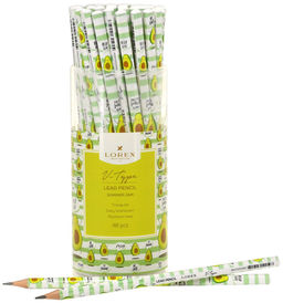 Карандаш ч/гр. LOREX "V-Type Summer Jam" НВ, без ластика, трехгранный (LXLPVT-SJ, 196265)