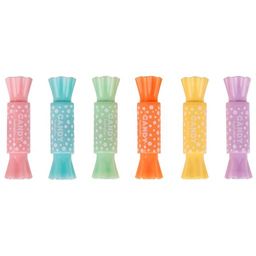 Текстмаркер мини MESHU "Candy" 2-4мм, двусторонний, цвет в ассортименте (MS_HL50554)