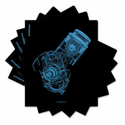 АКЦИЯ Цена за 5 шт. Тетрадь общая ученическая ErichKrause X-Ray в деталях, 96 листов, клетка, голографическая ламинация_MIX-PACK