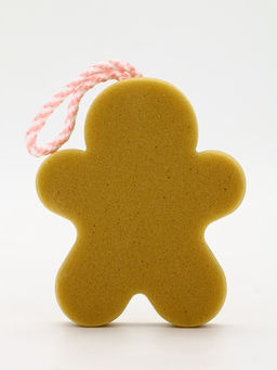 Подарочный набор новогодний: гель для душа и мочалка для тела, аромат малиновая карамель, URAL LAB