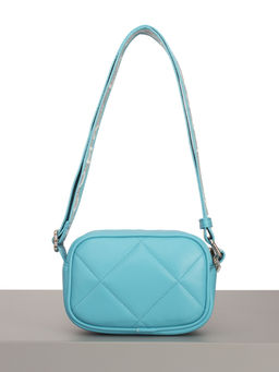 LACCOMA сумка Доминика-Ф826-бирюзовый эко кожа хлопок