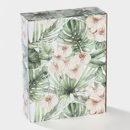 Блюдо сервировочное Доляна «Лист», 17×12.5×3.9 см, зелёное