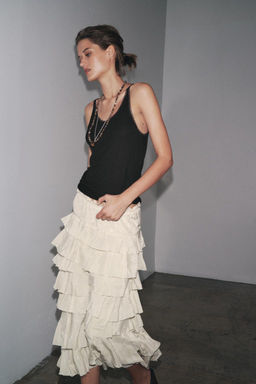 TULLE COMBINATION T-SHIRT