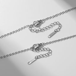 Кулоны Неразлучники несогласие, цвет серебро, 49,5 см - Tell your story фото 4