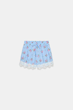 SHORTS RAYAS ENCAJE / rayas - Zara фото 6
