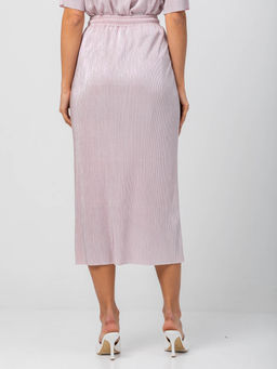 Юбка из трикотажа гофре