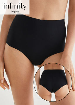 Infinity / Трусы жен. с высокой талией Tess черный