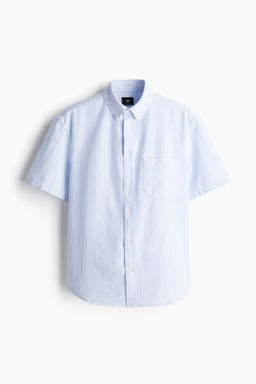 Camisa Oxford de manga corta Regular Fit