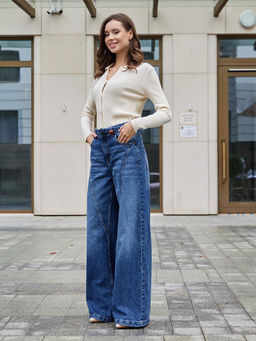 Женские джинсы арт. 19848 - F5 фото 5