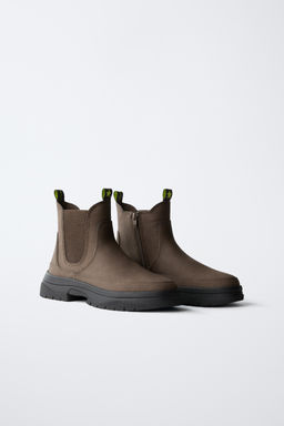 ANKLE BOOTS WITH PULL TABS - Zara фото 2