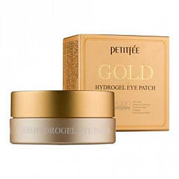 Petitfee Gold Hydrogel Eye Patch 60ea /72 - Гидрогелевые патчи для глаз с экстрактом золота (60шт)