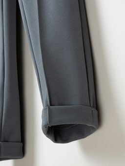 Брюки зауженные Серые для девочки 7+ - Bungly фото 5