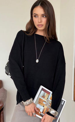 Джемпер F522-15120 black - Fine joyce фото 9