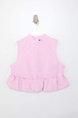 Pembe Dokuma Bluz TWOSS26BZ00315