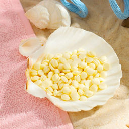 Цена за 2 шт. Воск для депиляции пленочный Молоко, 100 грамм