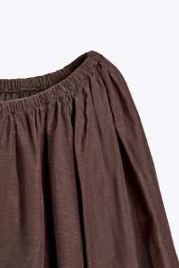 ZW COLLECTION OFF-THE-SHOULDER TOP - Zara фото 8