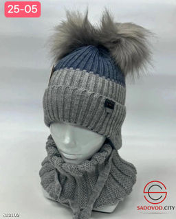 Набор 2в1 шапка для мальчика