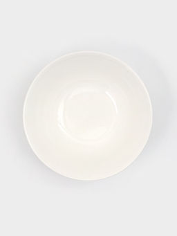 Тарелки глубокие Доляна White Label, набор 4 шт., 15×5 см, фарфор, белые