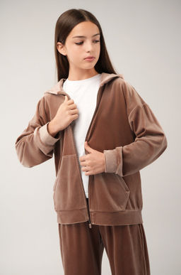 Велюровый костюм для девочки Happyfox