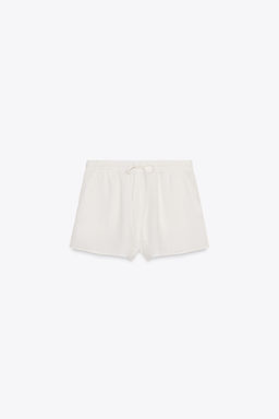 MINI SHORTS WITH DRAWSTRING - Zara фото 19