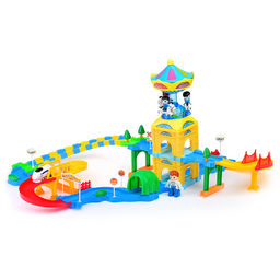 Трек "Карусель" с туннелем (свет/звук) в коробке