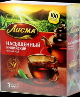 Лисма. Насыщенный карт.пачка, 100 пак. РОССИЯ