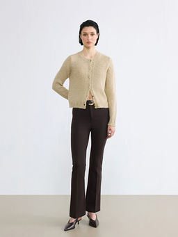 Beli Kemerli ?spanyol Pa?a Kad?n Pantolon