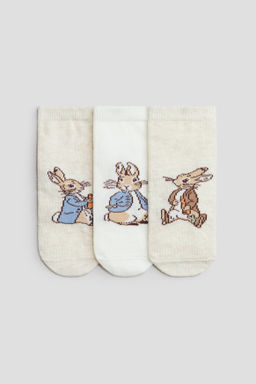 Pack de 3 calcetines con motivo