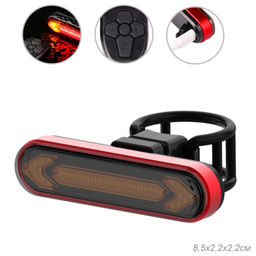 Фонарь задний COMIRON JEDDAH корпус: алюминий/ABS, IP67 свет: 36LED, 100lm аккум 500mAh, USB поворотные сигналы с дистанционным управлением /уп 100/ - ГалеонТрейд фото 6