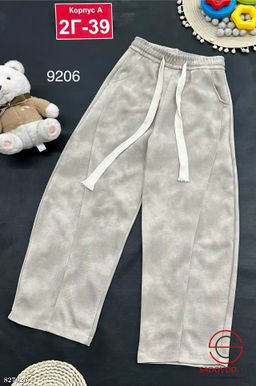 Штаны для девочки на резинке