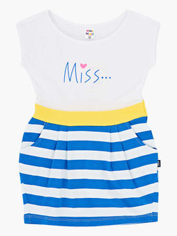 Платье для девочки UD 3314 синий - Mini maxi фото 5