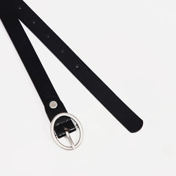 Ремень женский, ширина 2 см, винт, пряжка металл, цвет чёрный - Simaland фото 2