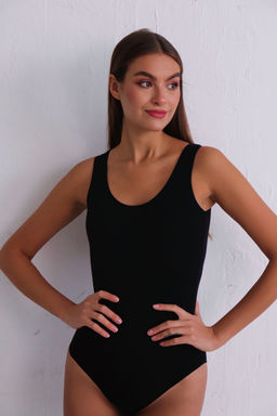 11765 Боди без рукавов чёрное - Martichelli фото 3