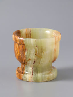 Набор: ступка с пестиком, оникс, 7×8×8.5 см