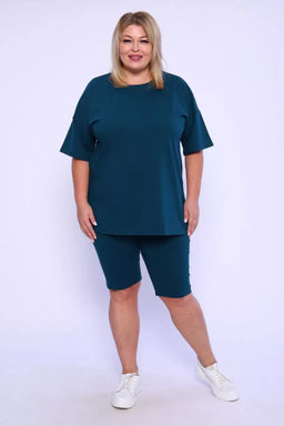 Костюм спортивный футболка и велосипедки КЖ-002