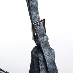 Сумка женская, багет, на молнии, цвет синий - Simaland фото 5