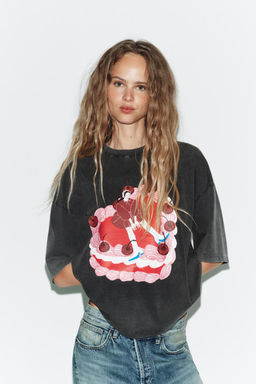 KADNA ANDA FADED EFFECT T-SHIRT