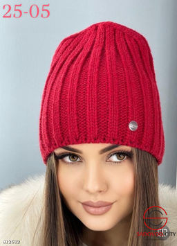 Шапка зимняя женская на флисе