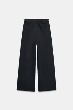 WASHED EFFECT CONTRAST TROUSERS - Zara фото 7