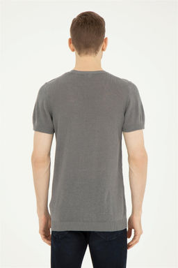 Мужской светло-серый свитер - U.s. polo assn фото 5