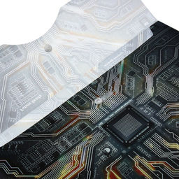 Папка-конверт Чип на кнопке А4, 350 мкр, черная - Simaland фото 3