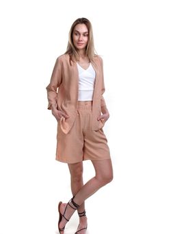 КОСТЮМ С ШОРТАМИ КС4949 ПЕРСИКОВЫЙ