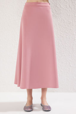 TRENDYOLMILLA Pembe A Line/Can Kesim Midi Etek TWOSS25ET00043 фото 3