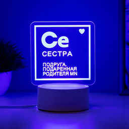 Светильник Сестра LED RGB от сети RISALUX  фото 3