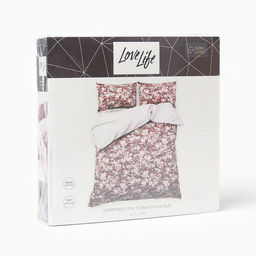 Постельное бельё LoveLife 2сп Autumn 175х215см,200х240см,50х70см-2шт, жатка, 100% п/э, 100гр/м2  фото 5