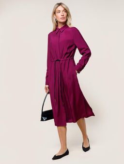 VILATTE / Платье А-силуэта из лиоцелла с вискозой  фото 7