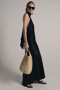 BOLSOS DE HOMBRO TRENZADA / Beige claro - Zara фото 2