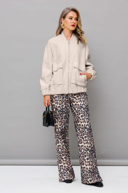 Бомбер KOKOdea 7.12.1 бежевый фото 5