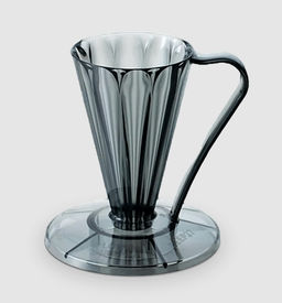 Воронка Cafec Deep 27 пластиковая чёрная (размер 1)